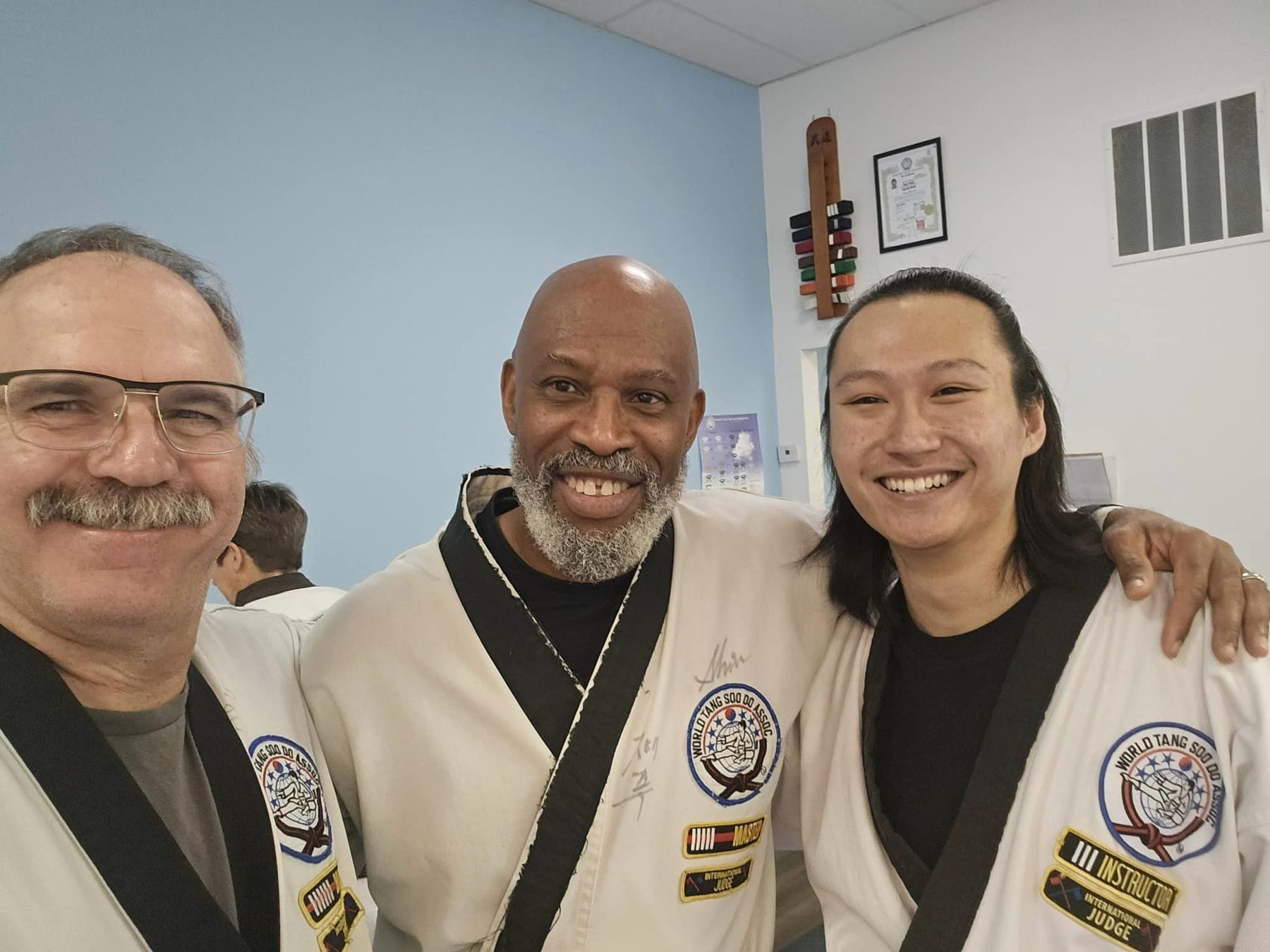 Region 5 masters of the World Tang Soo Do Association