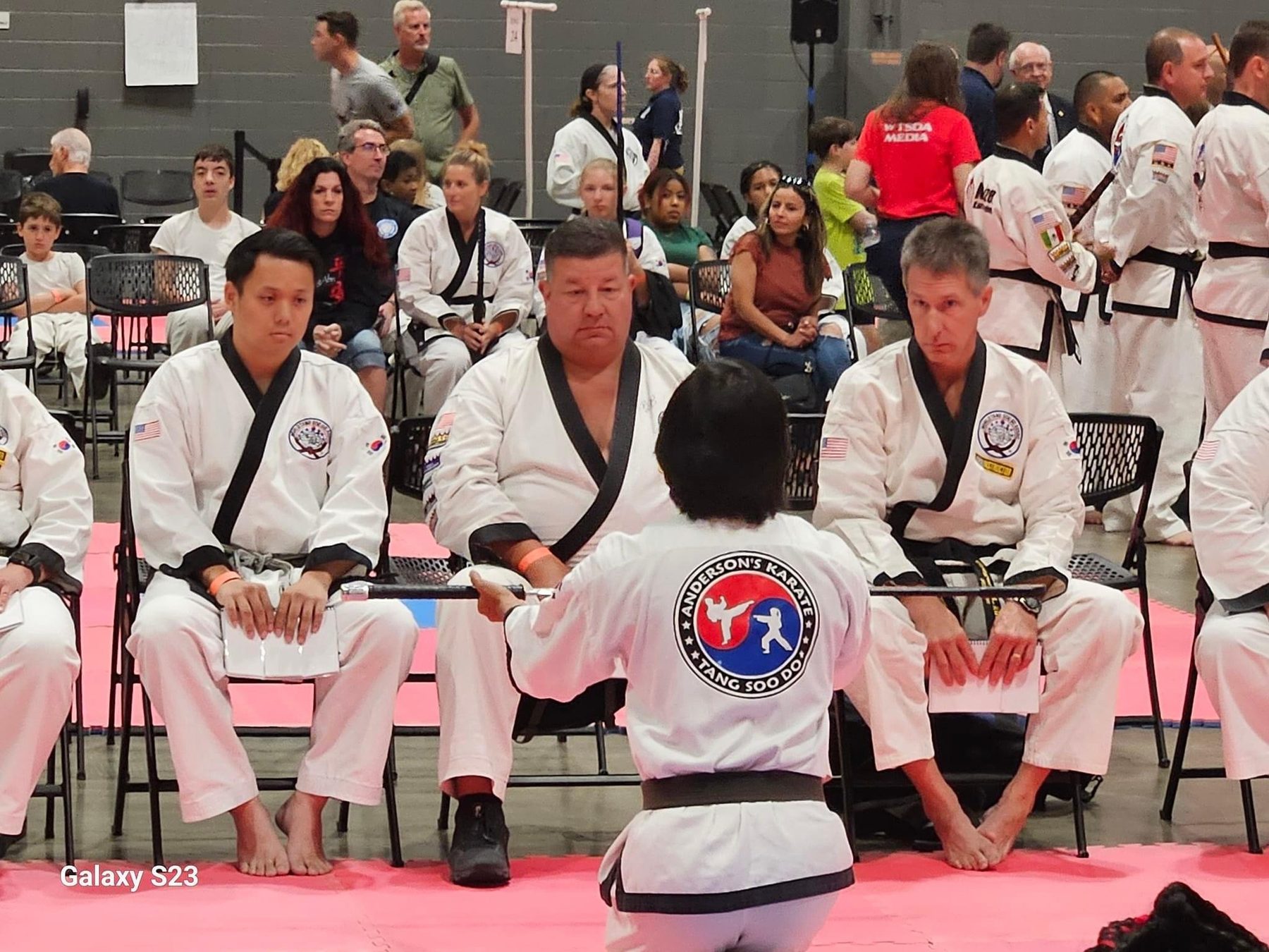 Ironwood students competing at a regional tournament