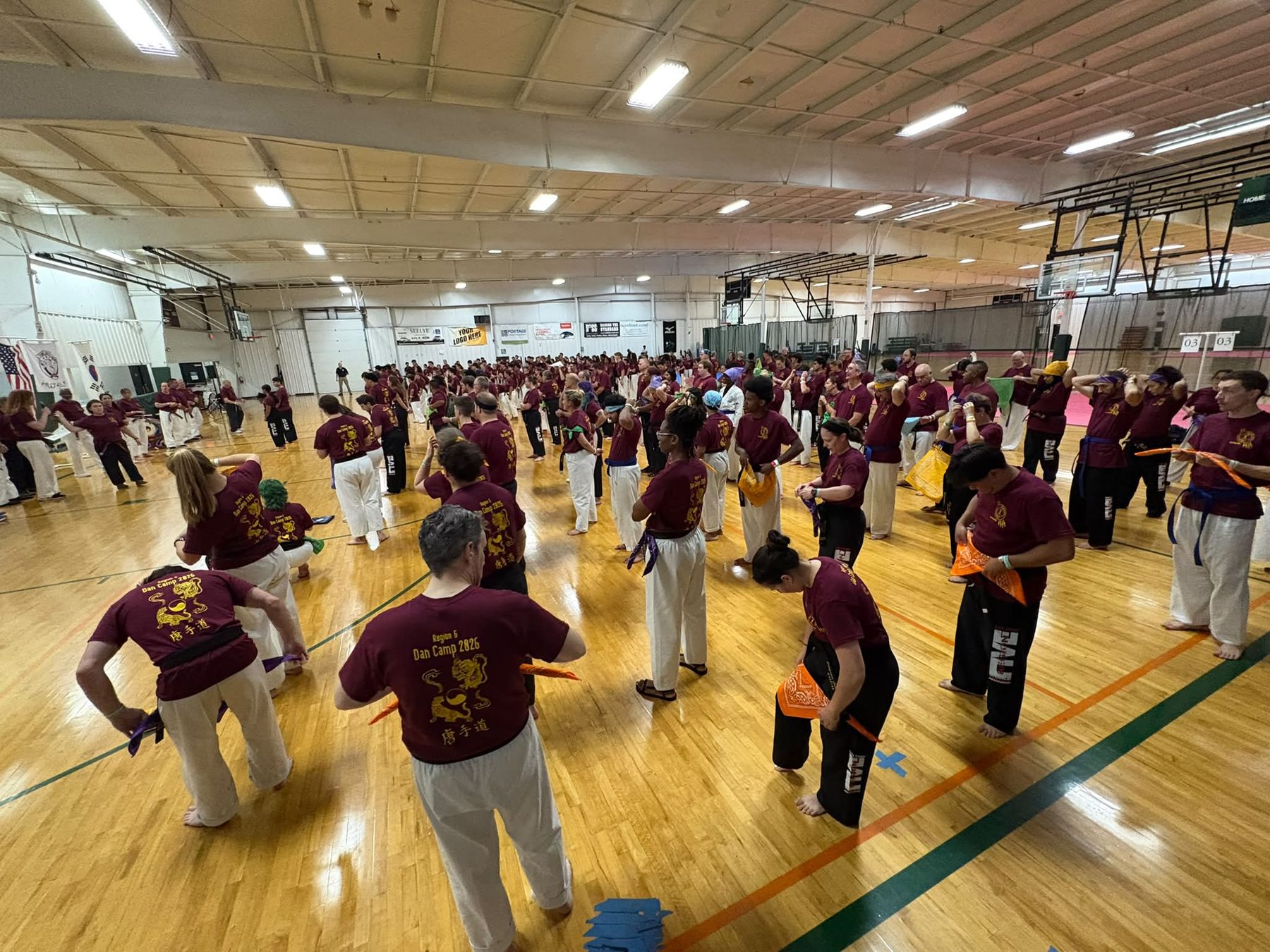 The 2026 World Tang Soo Do Association World Championships floor