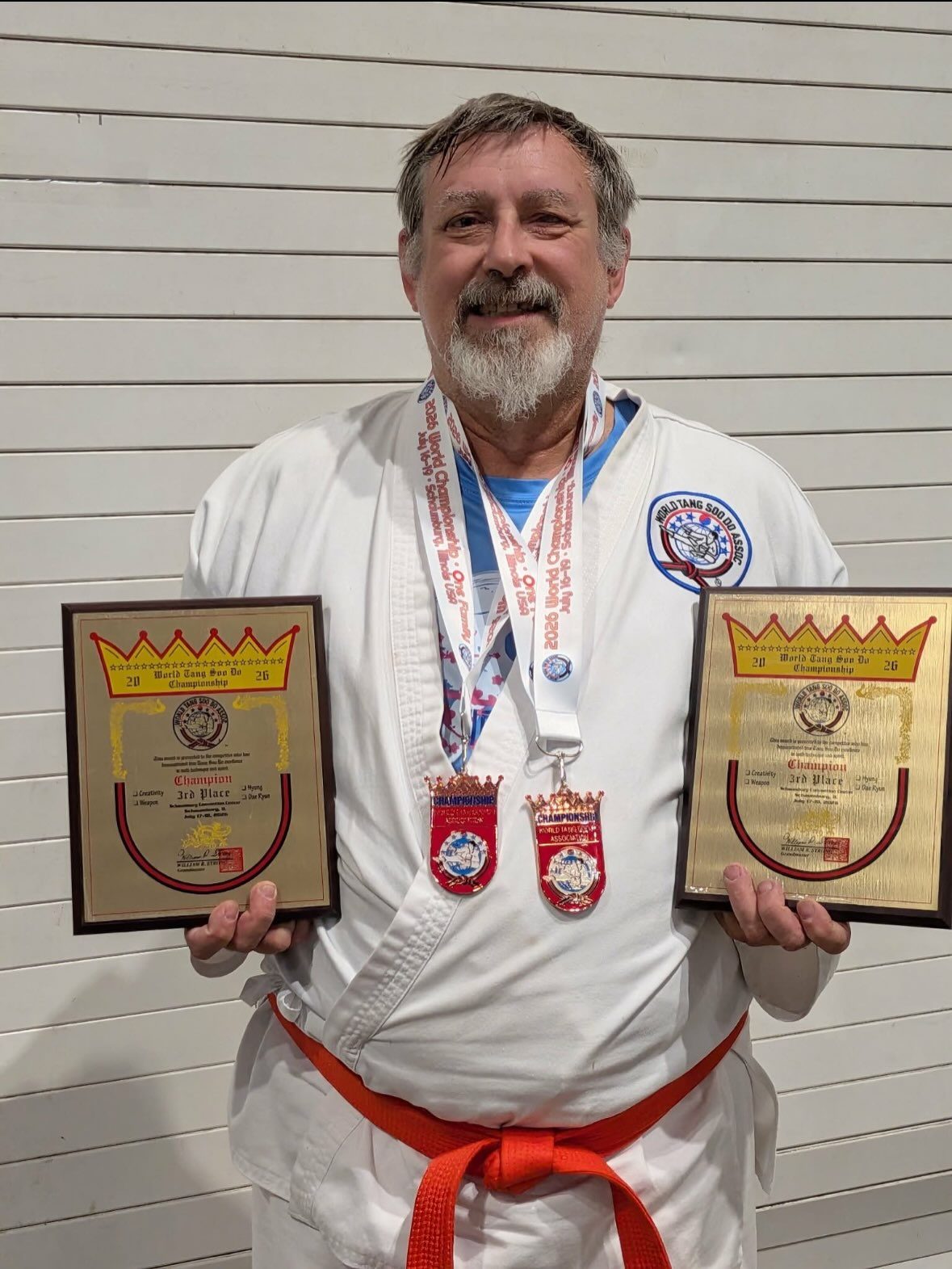 Medals and awards earned at the World Championships